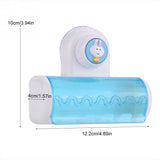 Toothbrush Holder, Dust-proof Wall Mount Suction Cup - Holds 5 Toothbrush ( F + S)