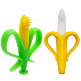 Banana Shape Baby Training Toothbrush and Environmentally Safe Baby Teething