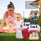 Diaper Bags/Backpack With USB Charging Port.
