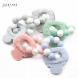 Silicone Teether Ring Bracelets for Baby - BPA Free